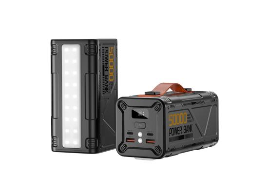 WiWU Wi-P029 50000mAh Power Station – Large-Capacity Fast Charging Power Bank with Dual Input & Four Output Ports